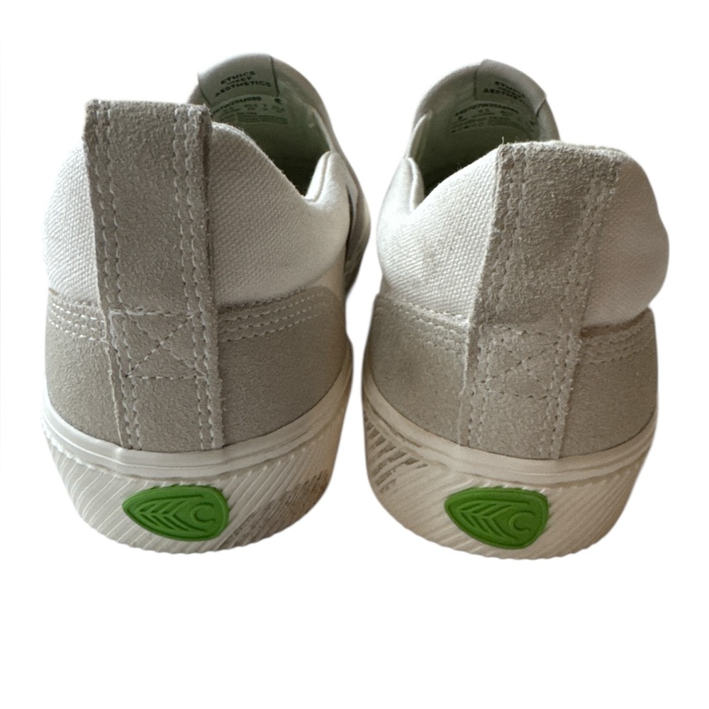 Cariuma slip on PRO skate off white canvas suede sneaker New Men’s 8 Women’s 9.5 - Picture 6 of 10